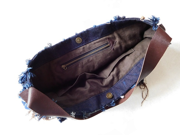 C様 専用ページ｜Patchwork Denim Bag No.14 7枚目の画像