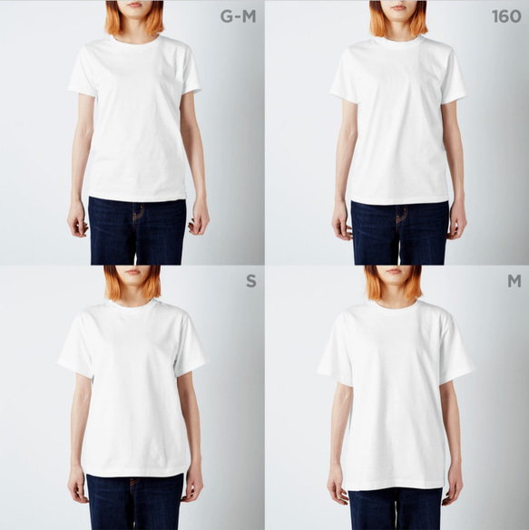 カヌレとネコぱんのTシャツ ホワイト 白 レディースMサイズ【短期発送】 8枚目の画像