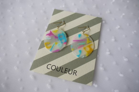 couleur　ピアス・イヤリング 1枚目の画像