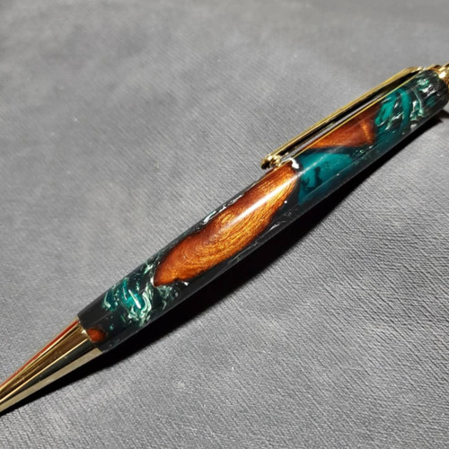 流木ウッドレジンボールペン【送料・ギフトボックス無料・当日発送