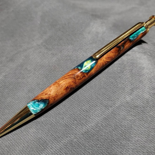 流木ウッドレジンボールペン【送料・ギフトボックス無料・当日発送