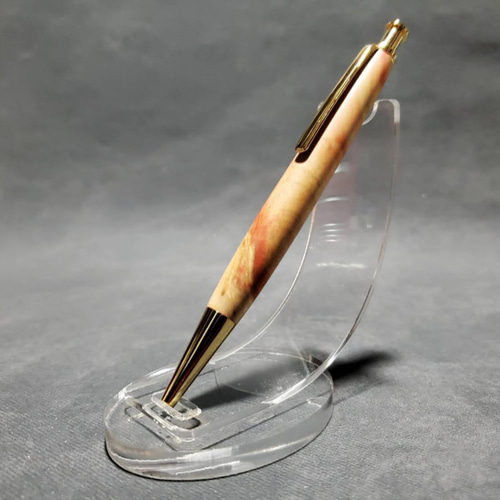 ボックスエルダー・メイプル ウッドボールペン【送料・ギフトボックス