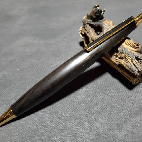 八重山黒木 琉球黒檀 八重山黒木 ウッドシャープペンシル【送料・ギフト