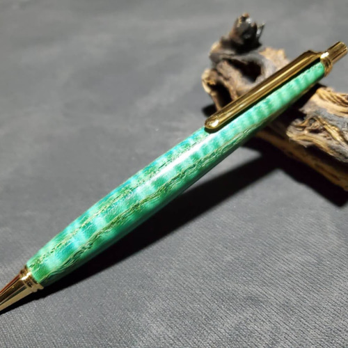 タモ 縮み杢 スタビライズウッドシャープペンシル【送料・ギフト