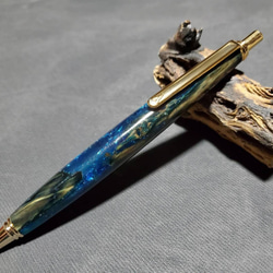 緑青腐菌 ウッドレジンシャープペンシル【送料・ギフトボックス無料