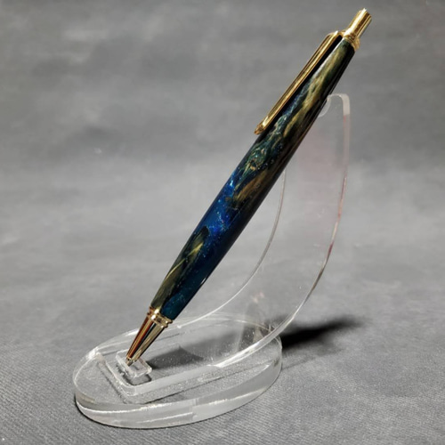 緑青腐菌 ウッドレジンシャープペンシル【送料・ギフトボックス無料