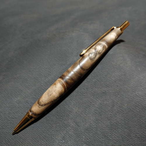 神代タモ ウッドシャープペンシル【送料・ギフトボックス無料・当日