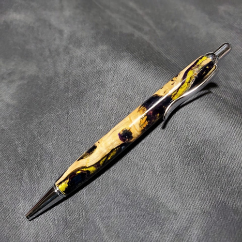 カクタスボーン（サボテンの骨) ウッドレジンボールペン 【送料
