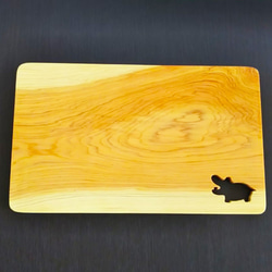 カバのまな板　カッティングボード　木製 3枚目の画像