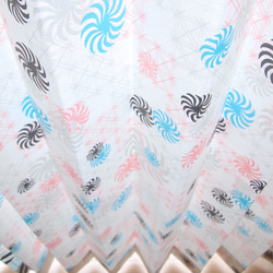 [訂購]窗簾：“風車”粉紅色 第3張的照片