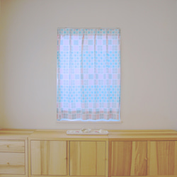 [訂購]窗簾：“雪”粉紅色 第1張的照片