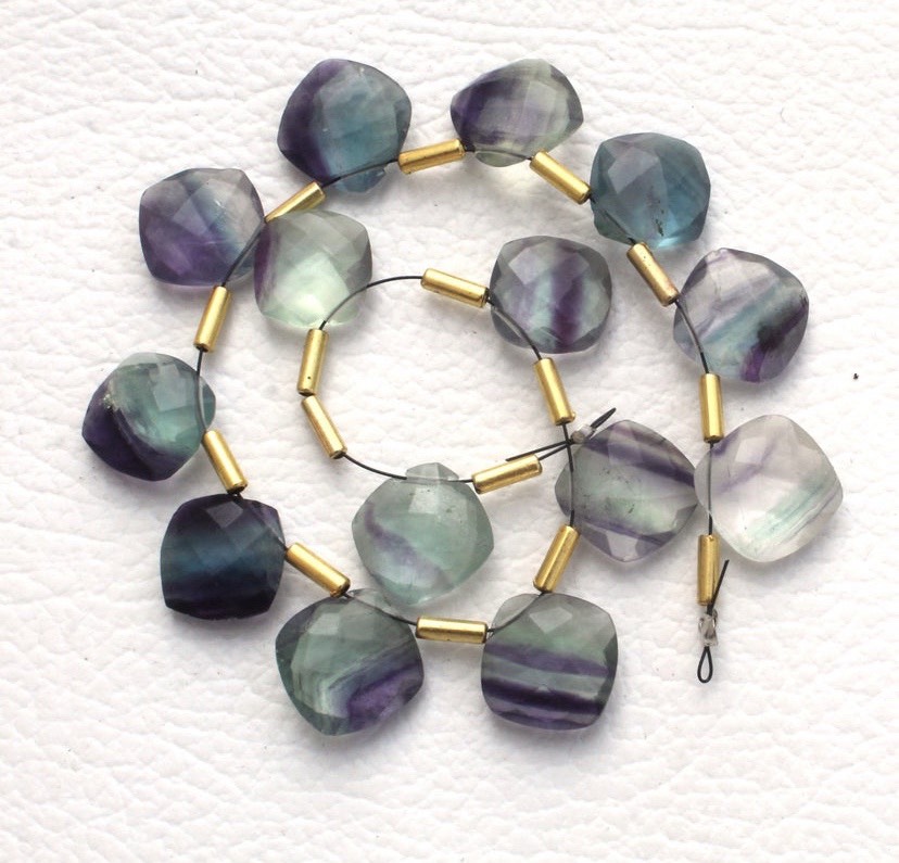 フローライト  10粒 天然石 ハンドメイド