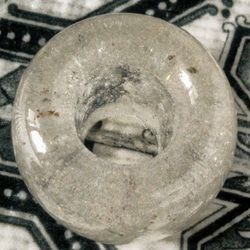 天然石とレジンのペン立て・歯ブラシ立て　-まる型-　　【ヒマラヤ水晶】 3枚目の画像