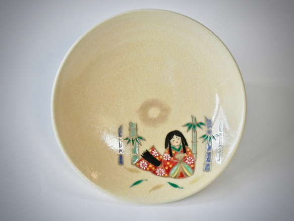 日本の昔話シリーズ　かぐや姫　銘々皿　 1枚目の画像