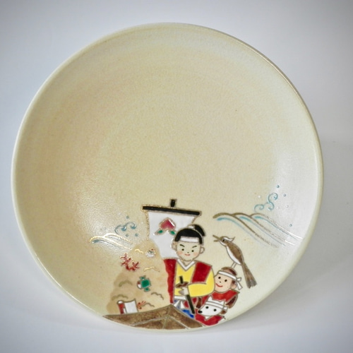 日本の昔話シリーズ 桃太郎 銘々皿 小皿 巌窯 通販 9913350｜Creema