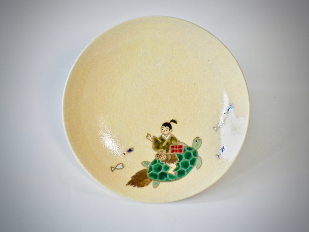 里帰り 明治期 日本昔話 日本昔噺 浦島太郎 乙姫様 銘 元田丁 尾張屋造