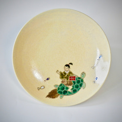 日本の昔話シリーズ　浦島太郎　銘々皿 1枚目の画像