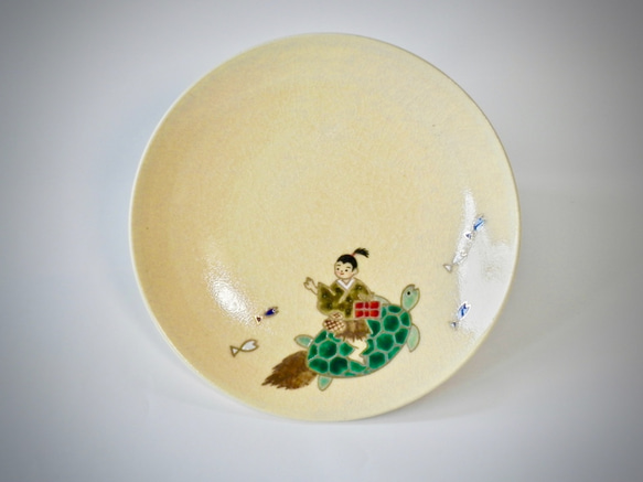 日本の昔話シリーズ 浦島太郎 銘々皿 小皿 巌窯 通販 9913482｜Creema