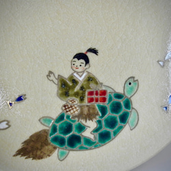 日本の昔話シリーズ　浦島太郎　銘々皿 2枚目の画像