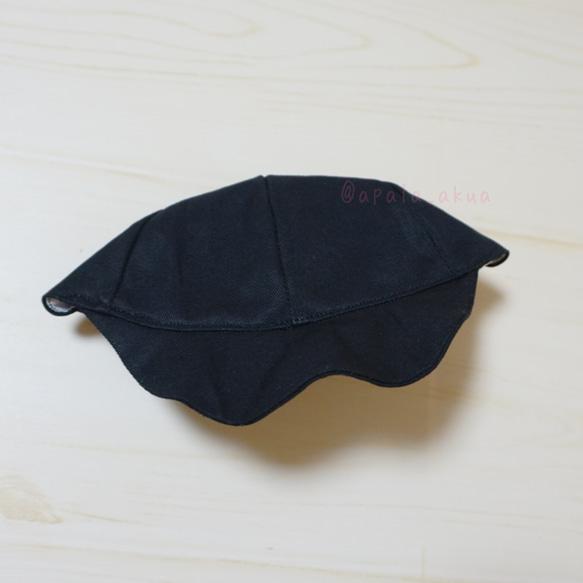キャップ  帽子/ツイルブラック/ブライス・アイシードール服 4枚目の画像
