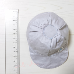 キャップ 帽子/ブルーグレー/ブライス・アイシードール服 3枚目の画像
