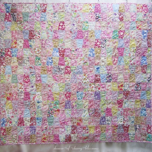 KWBT様専用ハンドメイドリバティ パッチワークキルト