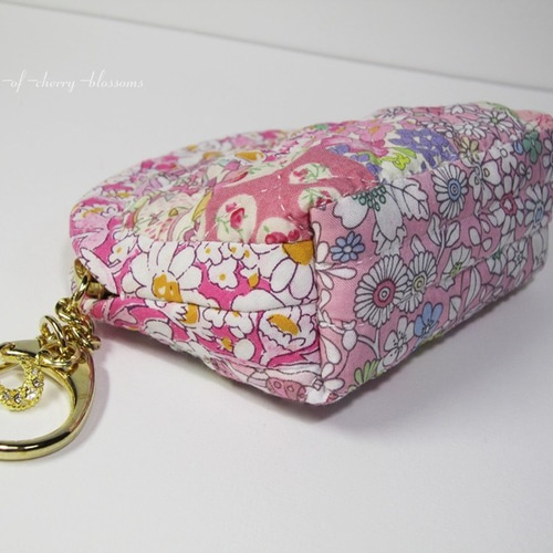 セール』リバティ ポーチ パッチワークキルト 『90』 ポーチ EMI 通販