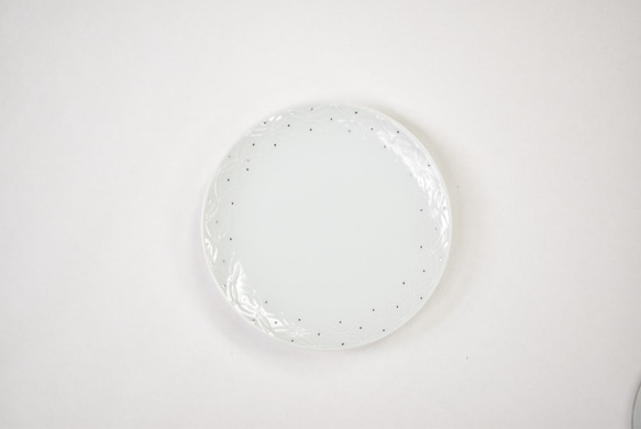 白いっちん　15㎝皿 2枚目の画像
