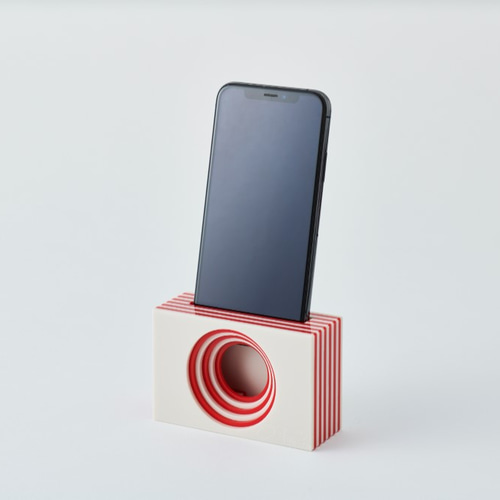 スマホスタンドスピーカーBOX iPhone・その他スマートフォン向け