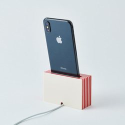 スマホスタンドスピーカーBOX　　iPhone・その他スマートフォン向け 2枚目の画像