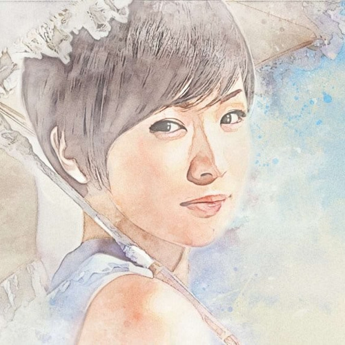 逆輸入 写真から精密模写し、リアル水彩画風の似顔絵を作ります！冠婚 絵画