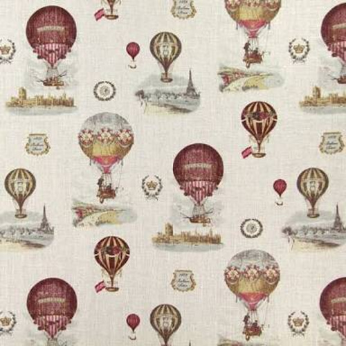 トワルドジュイ 気球 クッションカバー フランス直輸入生地 クッション