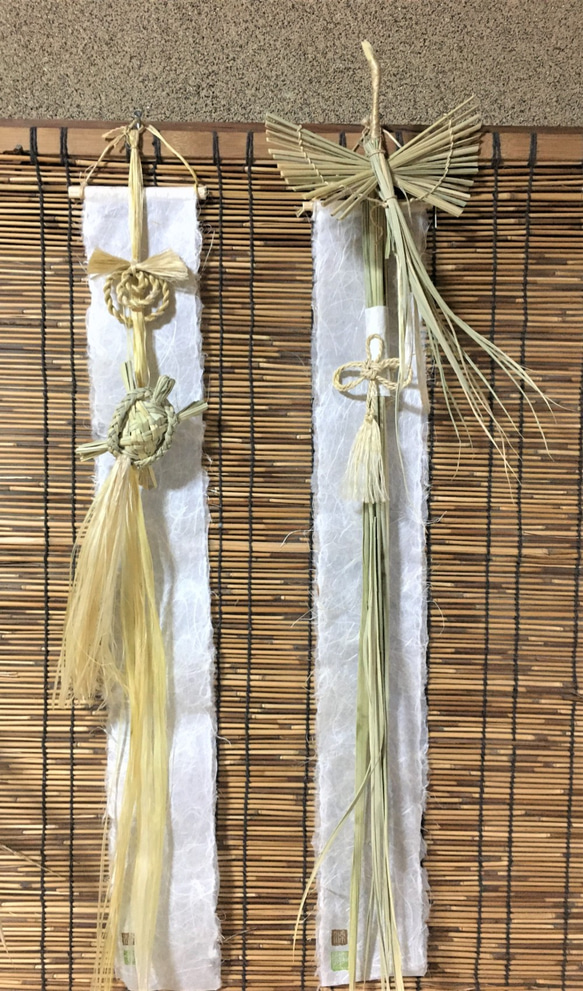 とまと　神が宿る植物　真菰・精麻　馬蹄　天然石　 しめ縄　注連縄　おまとめ 神が宿る植物、真菰・精麻 しめ縄 馬蹄 - メルカリ