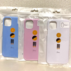 【受注生産】iPhoneケース　オレンジコンフィ3兄弟 3枚目の画像
