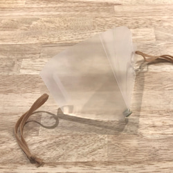 《送料無料》Creema限定・優しい印象のマウスガード・マウスシールド・クリアマスク・透明マスク・シンプル 3枚目の画像