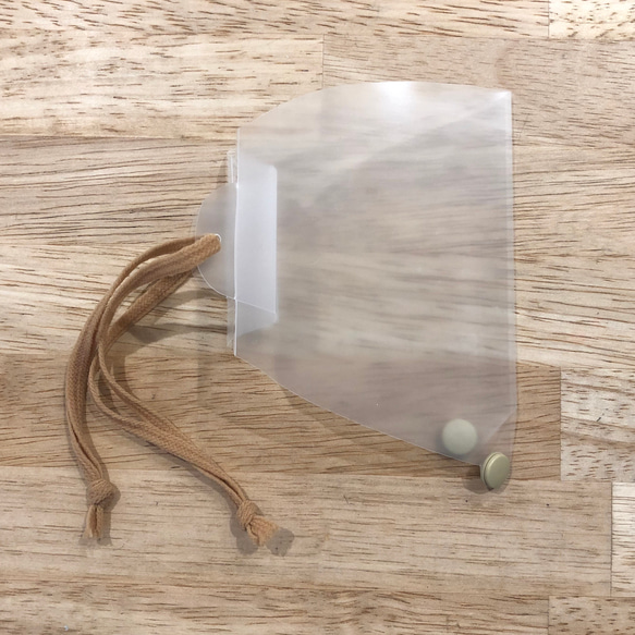 《送料無料》Creema限定・優しい印象のマウスガード・マウスシールド・クリアマスク・透明マスク・シンプル 5枚目の画像