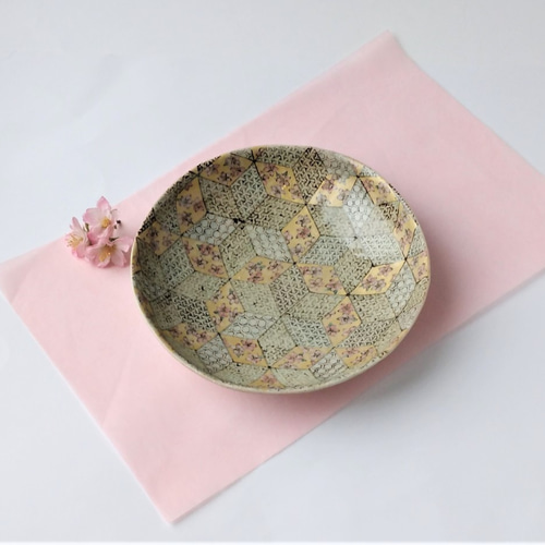 滝口和夫桜豆皿5枚セット