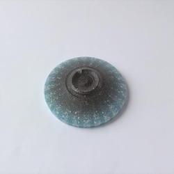 ちょこっと盛りたい･･釉泥彩（ブルー）豆鉢　陶器 3枚目の画像