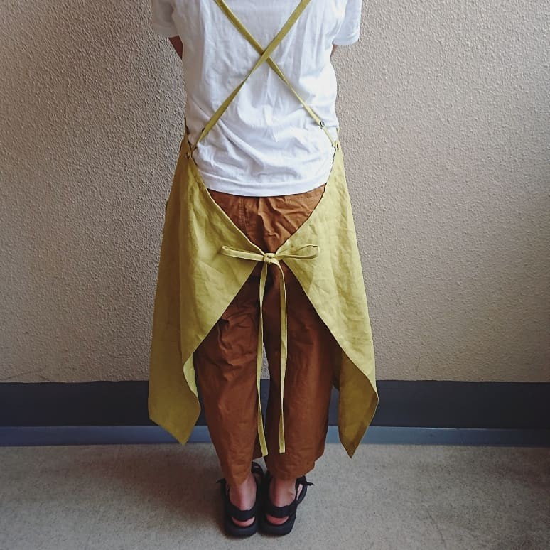 リネン100%☆3wayエプロン