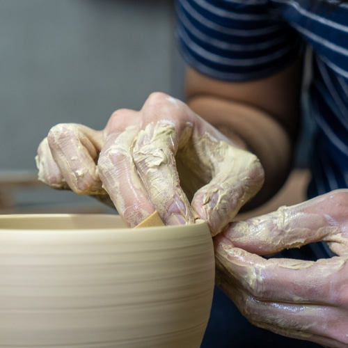 京焼清水焼】鉄赤花紋汲出碗〈五客揃〉 湯呑み ganka 通販 9555314