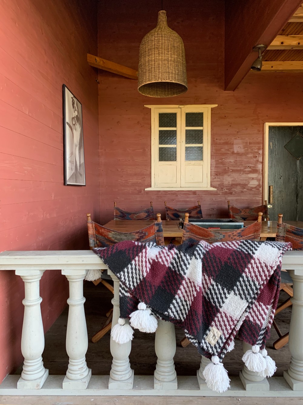 BIGタッセルブランケット/フルサイズ