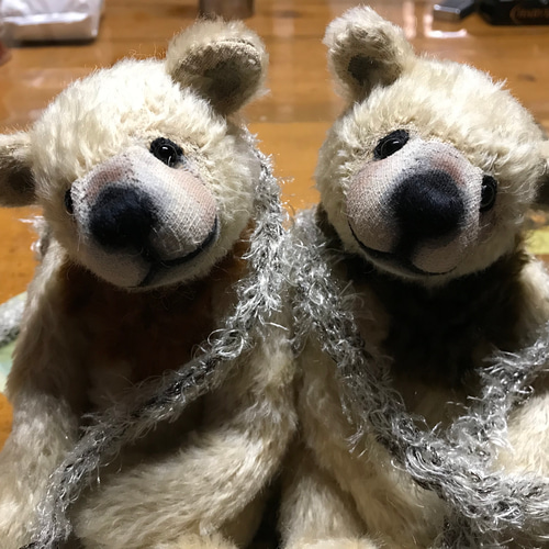 国内作家様 テディベア ぬいぐるみ きつね 金井二一奈様 金井二一奈 |