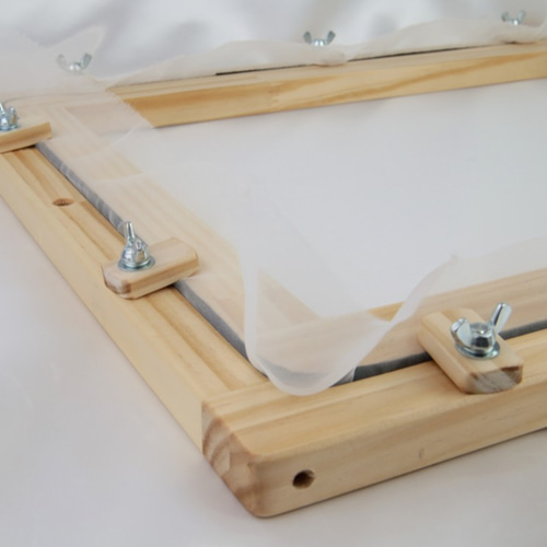 エディ刺繍枠（A4サイズ） スペア枠 【ねじハンドル・裏面ストッパー