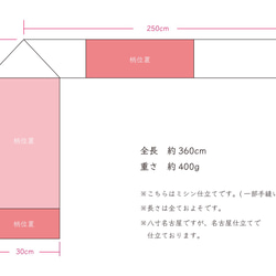 eco帯-ツイードと綿麻の八寸名古屋帯- 8枚目の画像