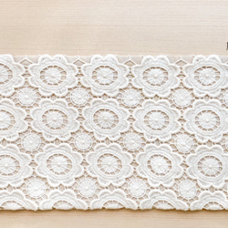 eco帯-お花レースの八寸名古屋帯- 6枚目の画像