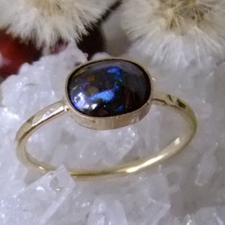 picture opal＊14kgf ring 1枚目の画像