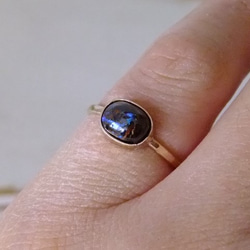 picture opal＊14kgf ring 3枚目の画像