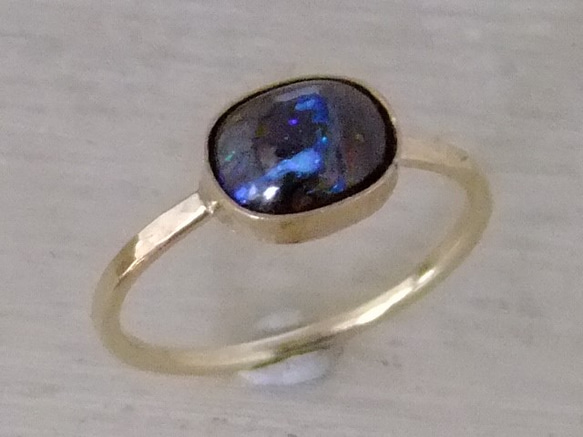 picture opal＊14kgf ring 5枚目の画像