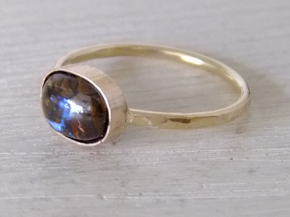 picture opal＊14kgf ring 6枚目の画像