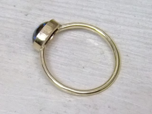 picture opal＊14kgf ring 7枚目の画像